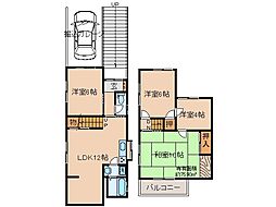 宇治市木幡御蔵山の一戸建て