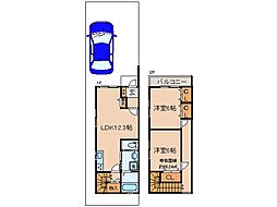 宇治市五ケ庄一里塚の一戸建て