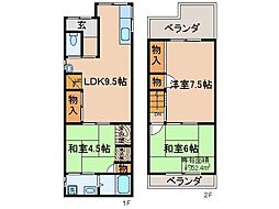 京都市山科区大宅烏田町の一戸建て