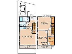宇治市五ケ庄二番割の一戸建て
