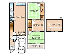 宇治市槇島町薗場の一戸建て