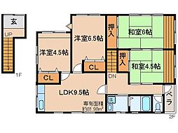 宇治市菟道東隼上りの一戸建て