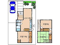 宇治市菟道荒槙の一戸建て