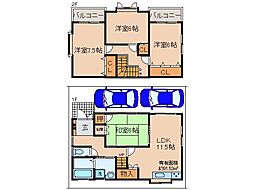 宇治市槇島町清水の一戸建て