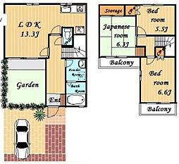 日野市百草の一戸建て