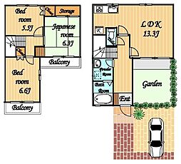 日野市百草の一戸建て