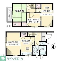 川崎市麻生区南黒川の一戸建て
