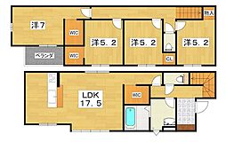 藤阪元町三丁目1期1号地借家