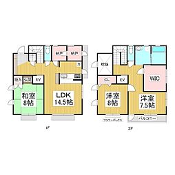 三輪三丁目戸建て貸家