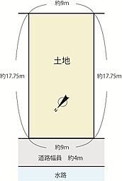 野洲市北野１丁目の土地