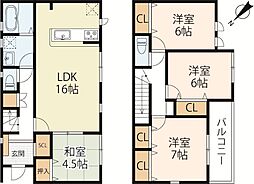 栗東市小平井1丁目　1号棟