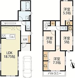 草津市東矢倉3丁目　2期1号地