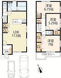 草津市東矢倉3丁目　2期2号地