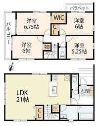 近江八幡市安土町下豊浦　1期1号地