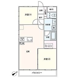 バロンハイツ二子玉川苑　1号棟