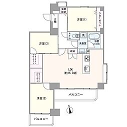 エクレール武蔵小杉 1002