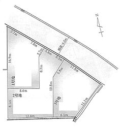 高砂市米田町塩市　JR宝殿駅徒歩12分 3号地