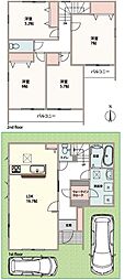 足立区西新井４丁目　新築戸建 1号棟