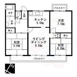 中部東山荘北棟