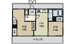 落合町大脇貸家
