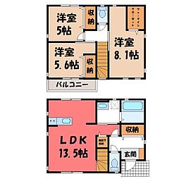 小山市東城南2丁目の一戸建て