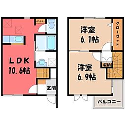 筑西市玉戸の一戸建て