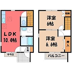 栃木市都賀町合戦場の一戸建て