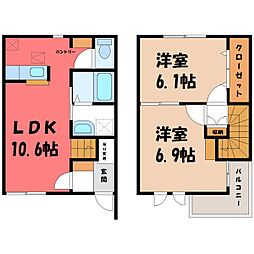 栃木市平井町の一戸建て
