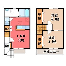 下都賀郡野木町大字南赤塚の一戸建て
