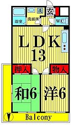 竹の塚ローヤルコーポ 101