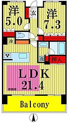 北千住パークハウス 705