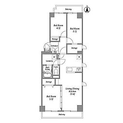 コンフォリア竹ノ塚イースト 101