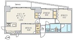 クレストコート北千住レジデンス 405