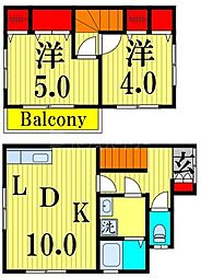 本木1丁目貸家2 1