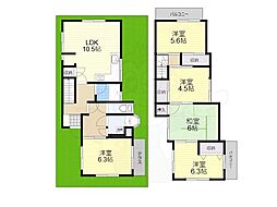 富雄泉ヶ丘戸建て