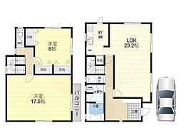 相楽郡精華町桜が丘２丁目の一戸建て