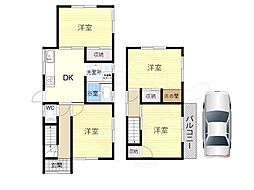 奈良市四条大路３丁目の一戸建て