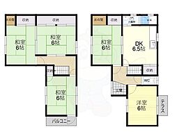 キャットウォークのある庭付き戸建