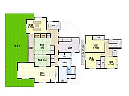 奈良市右京４丁目の一戸建て