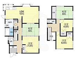 木津川市南加茂台３丁目の一戸建て