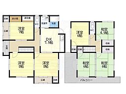 奈良市敷島町１丁目の一戸建て