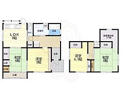 奈良市中山町西３丁目の一戸建て