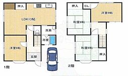 奈良市菅野台の一戸建て