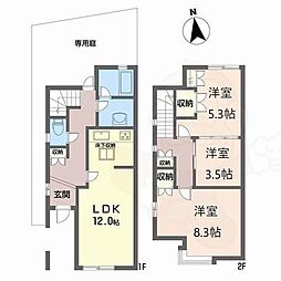 相楽郡精華町桜が丘１丁目の一戸建て