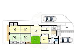 奈良市中登美ヶ丘１丁目の一戸建て
