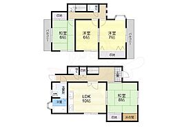 北葛城郡上牧町服部台1丁目の一戸建て