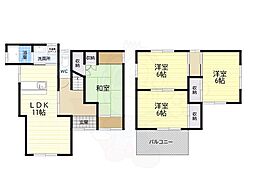 奈良市北永井町の一戸建て