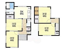 木津八ヶ坪貸家