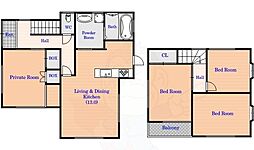生駒市壱分町の一戸建て