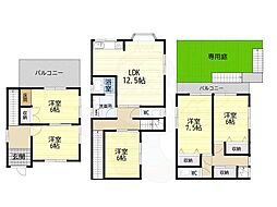 生駒市西松ケ丘の一戸建て